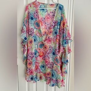 Bleu Rod Beattie Swim Cover-up, size Large